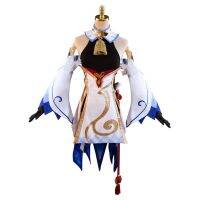 Ganyu Cosplay Genshin Impact Anime Costume Halloween Dress Women Clothes