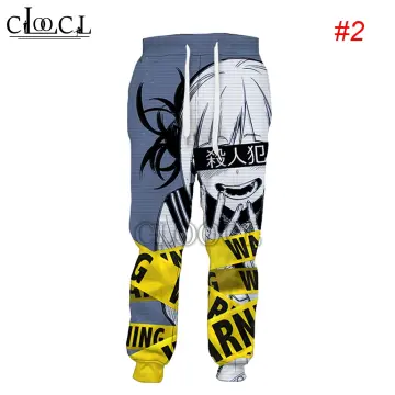 Ahegao Pants Adult 3D Printed Sport Wear Black white Sweatpants Anime  Around New