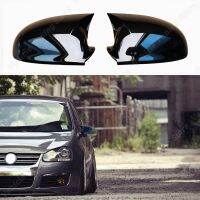 Hans1 Jetta MK5 2pcs Car Rear View Mirror Cover Caps V 1K2 TDI TFSI GLI 2005-2010 Bodykits Tuning