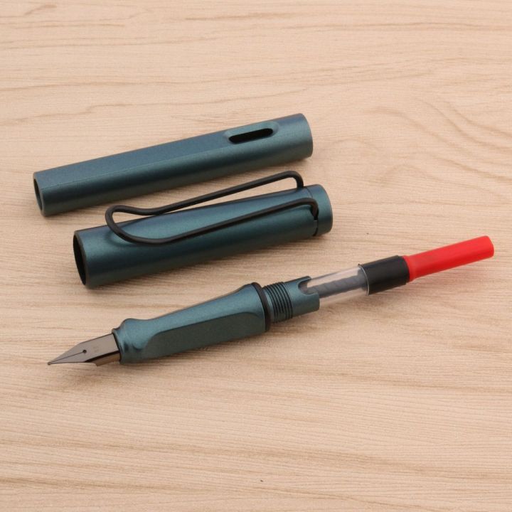 scape-frosted-สีฟ้าสีแดงสีเขียว-นักเรียน-ของขวัญ-ef-f-nib-ธุรกิจ-เครื่องเขียน-วินเทจ-ปากกาลงนาม-ปากกาน้ำพุ-ปากกาประดิษฐ์ตัวอักษร-เครื่องมือการเขียน