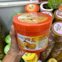 ร้านไทย ส่งฟรี ครีมหัวเชื้อ Vit C ขนาด 500 กรัม ปุกใหญ่ สดคุ้ม เก็บเงินปลายทาง