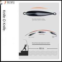 YIYI 3Pcs สังกะสีอัลลอยด์ ตัวช่วยในการขว้างปา Luya สีดำสีดำ 7g/10g/15g เหยื่อจมเหยื่อ ที่มีคุณภาพสูง ง่ายต่อการใช้ อุปกรณ์เสริมสำหรับโยน Luya ระยะการหล่อลื่นที่เพิ่มขึ้น
