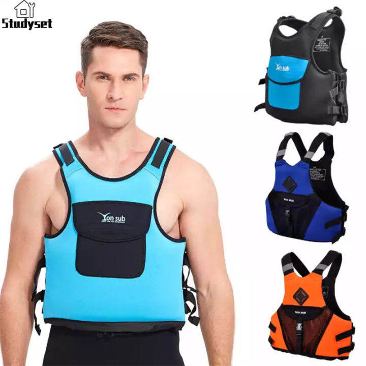 Studyset IN stock Adjustable Neoprene Life Vest For Kayaking Boating