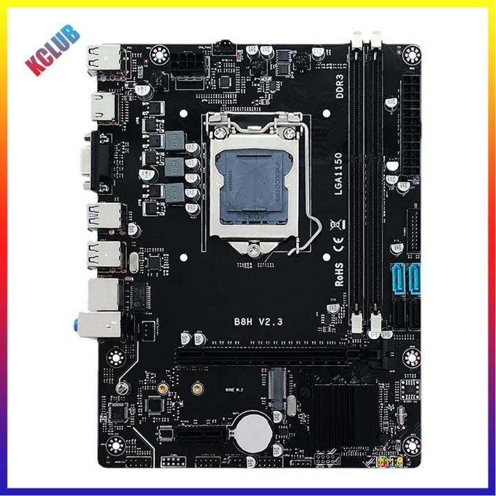 h81ชุดเมนบอร์ดเมนบอร์ดคอมพิวเตอร์-lga1150สองแชนเนล-usb-2-0-3-0เมนบอร์ดสำหรับเดสก์ท็อป-nvme-m-2-sata2-0หน่วยความจำ16gb-3-0