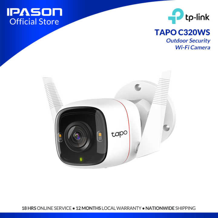 TP-Link Tapo C320WS Outdoor WiFi Camera Review - Starlight Night