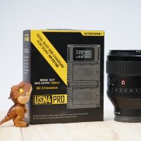 [Sony A7iv, A7iii, A7Cii] Nitecore USN4 PRO แท่นชาร์จแบตกล้อง SONY NP-FZ100 ZV-E1 A7RV A7iv A74 A7m4 A7iii A7C A73 A7Riii A7R3 A7R4 A7R5 A7Riv FX3 FX30 A7R iv A9 A9ii a6600 A7R iii  ที่ชาร์จ แบต โซนี่ charger sony fz100 np-fz100 a6700