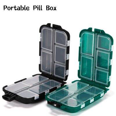 【YF】۞  10 Grids Weekly Pill 7 Days Medicine Holder Tablet Storage Dispenser Organizer Tools