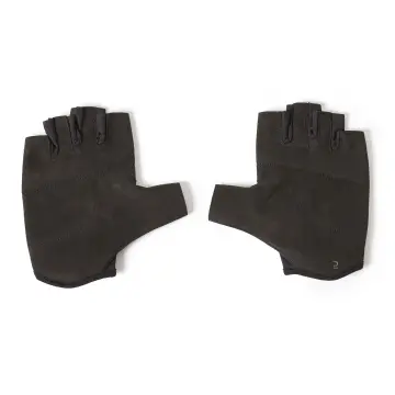 Weight Training Gloves - 500 Black - Black - Domyos - Decathlon