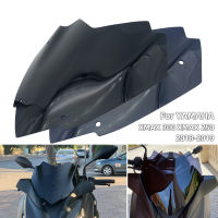 Motorcycle Windshield WindScreen Motor Sports Wind Screen Shield Visor For XMAX300 XMAX250 XMAX 250 300 2018-2019 Double Bubble