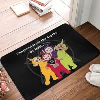 Teletubbies TV Anti-Slip Doormat Living Room Mat Satanic Hail Satan Balcony Carpet Entrance Door Rug Home Decorative