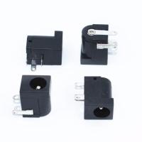 10Pcs DC-005 Black DC Power Jack Socket Connector DC005 5.5*2.1mm 2.1 socket Round the needle