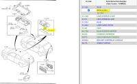 10.997005100LT หลอดไฟในเก๋ง มาสด้า Mazda /ราคาต่อ 1 ชิ้น/ของแท้เบิกศูนย์ (MDGSHO=4)