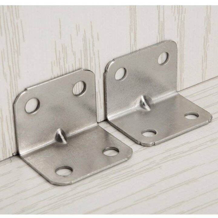 METAL L BRACKET Steel L Shape Bracket Shelf Corner 90 Degree Metal