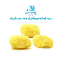 Mummily ฟองน้ำ SILK FINE ฟองน้ำธรรมชาติแท้100% ฟองน้ำอาบน้ำเด็ก