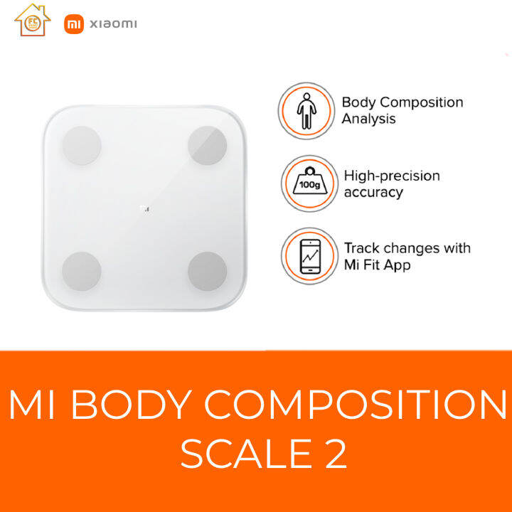 Xiaomi Mi Body Composition Scale 2 with support Mi Fit App | Lazada