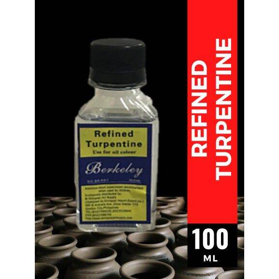 【ready Stock】 Premium Refined Turpentine Oil 100 Ml By Berkeley