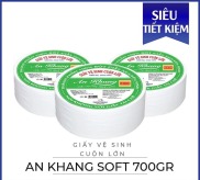 HCMGiấy vệ sinh cuộn lớn An Khang Soft700700g cuộn cực rẻsiêu mịnđẹp