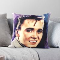 [FAZOZO Home Textile Store] Billy Fury Music Legend ปลอกหมอนสี่เหลี่ยมผ้าลินินโพลีเอสเตอร์พิมพ์ลายกำมะหยี่ตกแต่งโซฟาที่นั่งปลอกหมอน