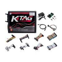 [ ECU Programming Tool ] V2.25 KTAG ECU เครื่องมือการเขียนโปรแกรมมาสเตอร์ซอฟต์แวร์โดยไม่มีข้อ จำกัด โทเค็นโดยไม่ต้องรีเซ็ตปุ่มกระดานสีแดงสำหรับรถบรรทุกรถบรรทุกหนักและเรือ