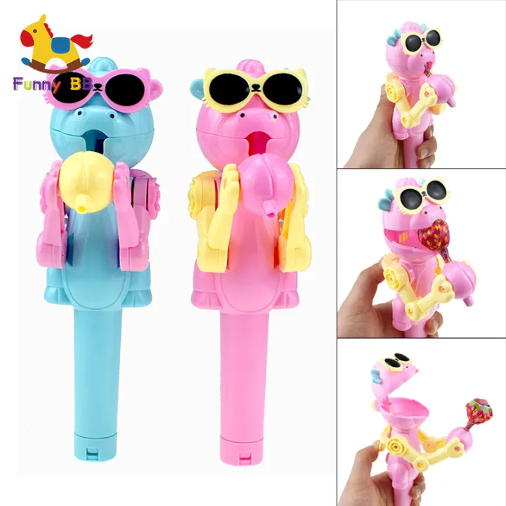 FB Lollipop Robot Creative Dustproof Pop-Ups Lollipop Case Holder ...