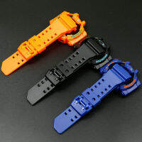 ยางรัดกรณีสำหรับG-SHOCK GA-400 GBA401สายข้อมือสำหรับเปลี่ยนสายรัดข้อมือสายคล้องป้องกันกรณีคุณภาพแถบซิลิโคนดูอุปกรณ์เสริม