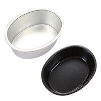 【hot】 1Pcs Cheese Mold Oval Aluminum Alloy Moulds Nonstick Baking Tray Supplies 2Colors ！