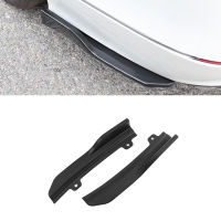 2Pcs Matte Black Car Rear Bumper Splitters Side Corner Protector for Honda Accord 2018-2020