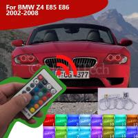 ไฟหน้าฮาโล Rgb หลายสีตานางฟ้า Led สำหรับ Bmw Z4 E86 E85 2002 2008