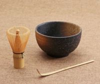 tea ceremony 3pcs sets matcha bowl bamboo scoop matcha whisk teaware