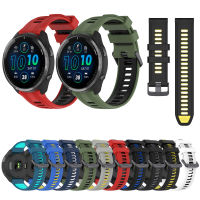 สายรัดซิลิโคนเหมาะสำหรับ Garmin Instinct 2/วิธีการ S62 S60/Fenix6 Gps/ Fenix5 Plus/Quatix5นาฬิกาไพลินอุปกรณ์เสริม Forerunner 965 955 945 935สายนาฬิกาอัจฉริยะแบบ G1 745/โคตร