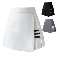 ❀ Korean version golf skirt womens anti-skid shorts skirt high waist A-line skirt casual sports pleated skirt anti-wrinkle