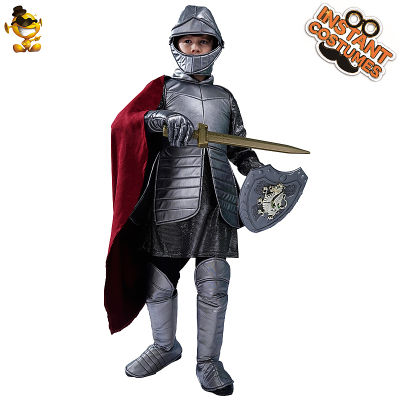 Halloween Kids Roman Knight Costume Fancy Dress Roman Warrior Outfits Costumes