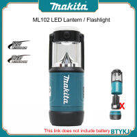 Makita โคมไฟ LED ML102 7.2V/10.8V/12V โคมไฟทำงานไร้สายอเนกประสงค์โคมไฟหลอดไฟแขวนกลางแจ้งฉุกเฉิน