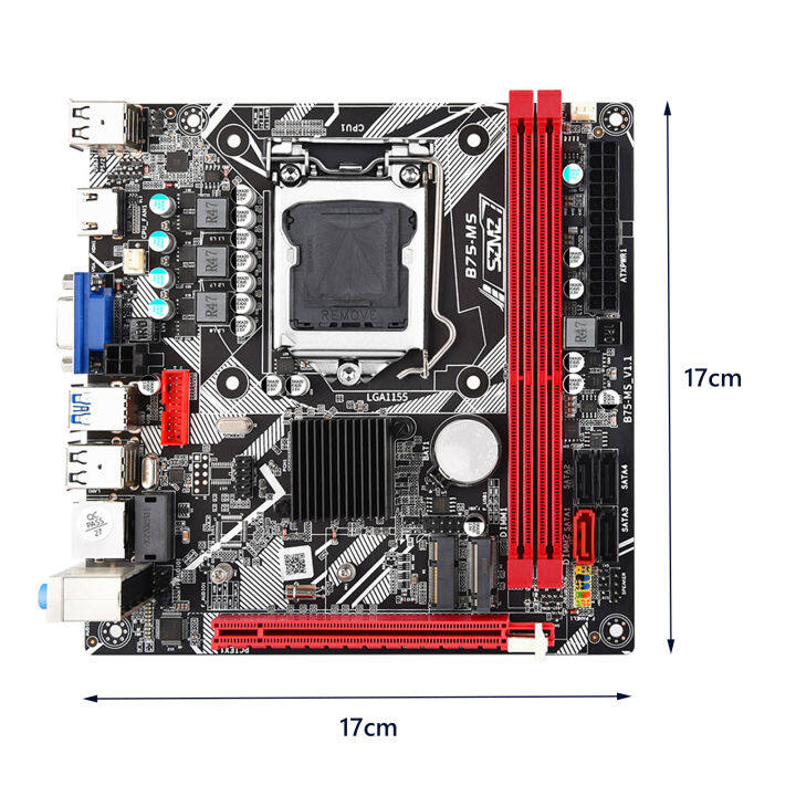 เมนบอร์ด-eguan-lga-1155เมนบอร์ดที่รองรับการทำงานร่วมกันกับ-hdmi-เมนบอร์ด-b75-ms-ประสิทธิภาพสูงพร้อม-hdmi-vga-nvme-m-2-wifi-เหมาะสำหรับเดสก์ท็อป