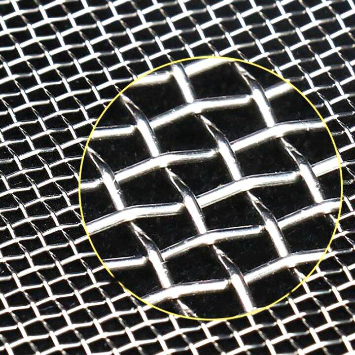 4-500m-304-stainless-steel-woven-mesh-multi-use-filter-screen-net-tool-parts-metal-front-repair-fix-wire-mesh-screening-sheet