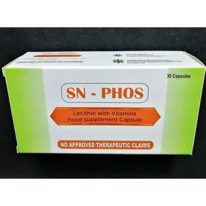 hot SNPHOS Lecithin with Vitamins phospholipid food supplement 30