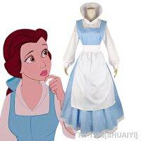 SHUAIYI Disney Beauty และ The Beast คอสเพลย์เครื่องแต่งกาย para Mulher Vestido de Princesa ฮาโลวีน Carnaval Roupas ผู้ใหญ่ ternos