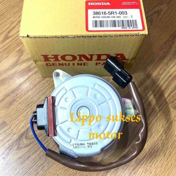 Motor Fan Radiator Motor Cooling Fan Honda Hrv Mitsuba Lazada Indonesia
