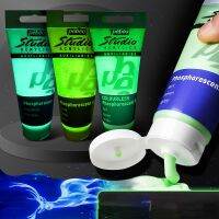 Acrylic Luminous Glue 100ml Mixed Media Color Fast Waterproof Pigment Creative DIY Hand-painted