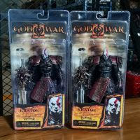 NECA เทพแห่งสงคราม Kratos กับใบมีดของโอลิมปิกและใบพัดของ Athena ตุ๊กตาขยับแขนขาได้ของขวัญของเล่นแบบจำลองการรวบรวม