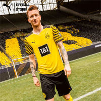 PUMA BVB HOME Shirt Replica w Sponsor เสื้อเหย้าทีม BVB 21/22 สีเหลือง