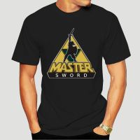 【2023 New】 Men T Shirt Zelda Link Master Sword T-Shirt Tshirts T-Shirt แฟชั่นแขนสั้นผ้าฝ้าย