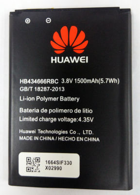 แบตเตอรี่ Pocket WiFi Huawei Andromax M2P,Genuine E5573,E5575,E5577 (HB434666RBC) รับประกัน 3 เดือน