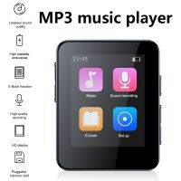 เครื่องเล่น MP3ขนาดเล็กขนาดกะทัดรัดแบบพกพา Hi-Fi สำหรับกีฬา MP3สเตอริโอเครื่องเล่นเพลงกับบันทึกเสียงหน้าจอ LED TF ช่องใส่การ์ดสำหรับ Walkma