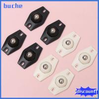 BUCHE 4pcs กล่องเก็บของ กล่องลูกกลิ้ง เสียงรบกวนต่ำ สแตนเลส รอกกาวตนเอง ล้อสากล 360º วางล้อ รอกอเนกประสงค์ขนาดเล็ก