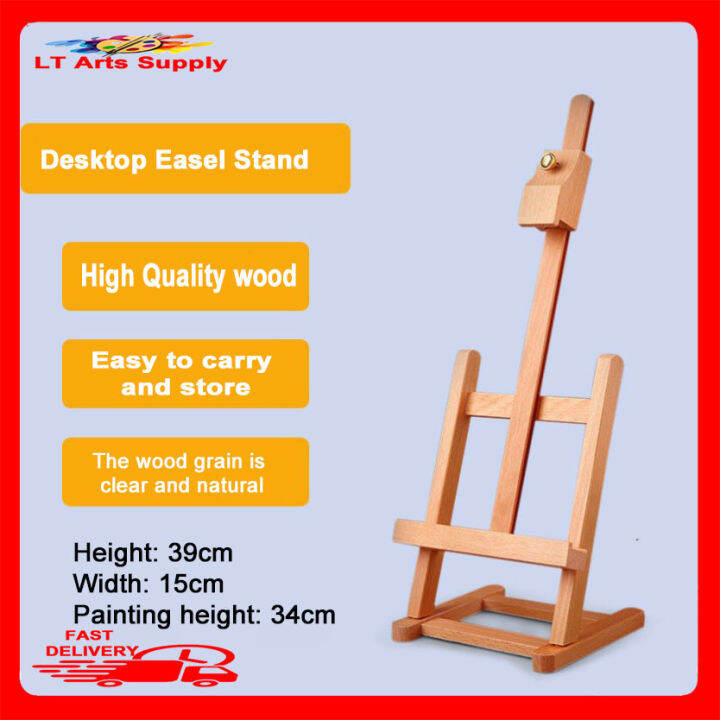 Transon Solid wood tabletop art easel stand / desktop easel stand