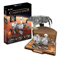 DIY Curiosity Rover Rocket Saturn V Voyager Space Ships Paper Model 3D Puzzle Toy Kids Educational Papercraft Jigsaw Building