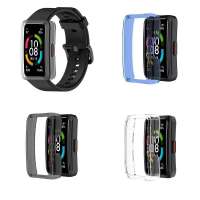 นาฬิกาสำหรับ Huawei Honor Band 6/Huawei Band 6ป้องกันกรณีที่เปลี่ยนฝาครอบ PC Shell อุปกรณ์เสริม