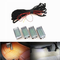 Car interior Foot Space lamp LED Footwell Light Cable For Passat B6 B7 Golf 5 MK5 6 MK6 SEAT Toledo Leon A3 A4 A5 A6 A8 Q3 Q5 Q7