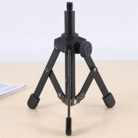 Foldable Tripod Desktop Microphone Stand Holder for Podcasts, Online Chat, Conferences, Lectures,Meetings, and More